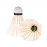 Badminton shuttlecock - white goose feather - with a storage tube - 6 - 12 piecesBadminton