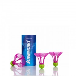 Kawasaki - badminton shuttlecock - plastic nylon ball - wind resistance - with a storage can - 3 - 9 piecesBadminton
