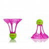 Kawasaki - badminton shuttlecock - plastic nylon ball - wind resistance - with a storage can - 3 - 9 piecesBadminton