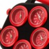 Fashionable sports watch - five time zone - large dial - silicone strapWatches
