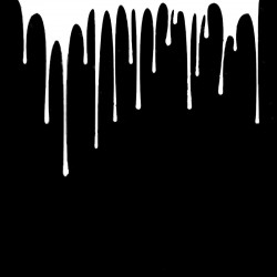 Dripping blood - vinyl car stickerStickers