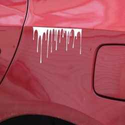 Dripping blood - vinyl car stickerStickers
