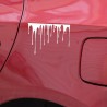 Dripping blood - vinyl car stickerStickers