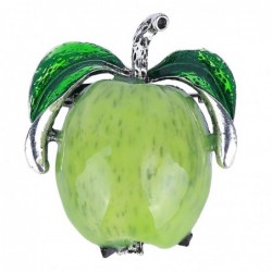 Red / green apple - elegant broochBrooches