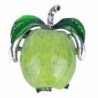 Red / green apple - elegant broochBrooches