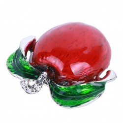 Red / green apple - elegant broochBrooches