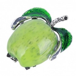 Red / green apple - elegant broochBrooches