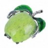 Red / green apple - elegant broochBrooches
