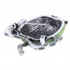 Red / green apple - elegant broochBrooches