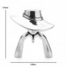 Lady figure wearing hat - broochBrooches