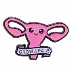 "GROW A PAIR" - women's ovaries - brooch - pinBrooches