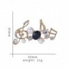 Crystal musical notes - elegant broochBrooches