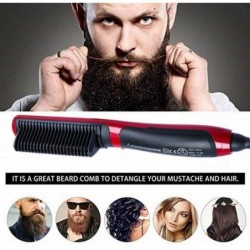 Multifunctional straightener / curler / comb - for hair / beard - ceramicHair straighteners