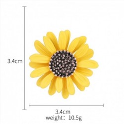 Sunflower - metal broochBrooches