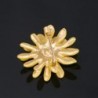 Sunflower - metal broochBrooches