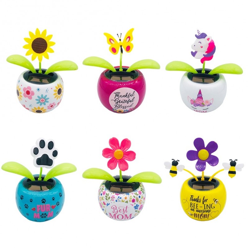 Dancing flower / unicorn - solar toySolar