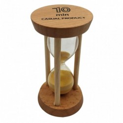 Wooden hourglass - timer - 10 minutesWooden