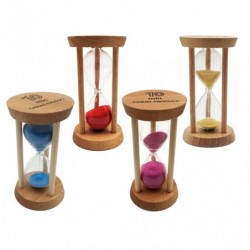 Wooden hourglass - timer - 10 minutesWooden