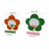 Flower shaped mirror - with bench - birds toyBirds