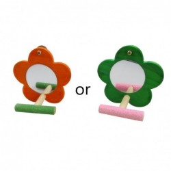 Flower shaped mirror - with bench - birds toyBirds