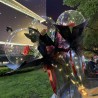 Decorative balloons - bouquet with LED and roses - 1 pieceBalloons