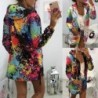 Jacket with hood - bomber - windbreaker - with pockets / zipper - colourful printJackets