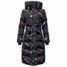 Warm / long down winter jacket with hood and zipperJackets