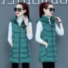 Warm sleeveless jacket - long hooded vest with zipperJackets