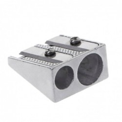 Metal pencil sharpener - with double holesPencil sharpeners