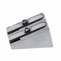 Metal pencil sharpener - with double holesPencil sharpeners
