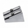 Metal pencil sharpener - with double holesPencil sharpeners