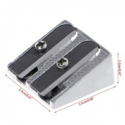 Metal pencil sharpener - with double holesPencil sharpeners