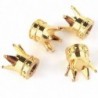 Car valve caps - gold crown - 4 piecesWheel parts