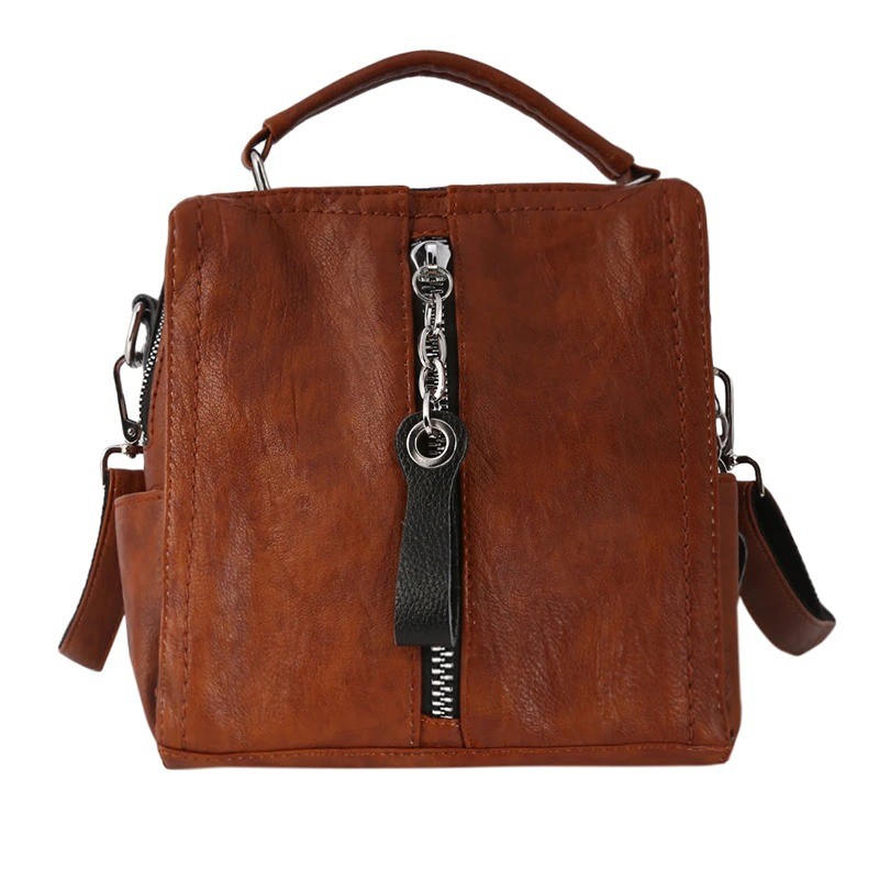 Leather backpack - shoulder bagBackpacks