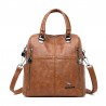 Multifunctional shoulder bag - leather backpackBackpacks