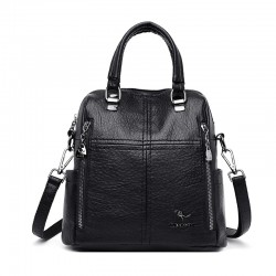 Multifunctional shoulder bag - leather backpackBackpacks
