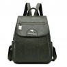 Leather backpack - with hand strap / zippersBackpacks