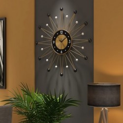 Nordic style - sun shape wall clock - 56cmClocks