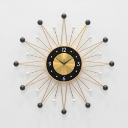 Nordic style - sun shape wall clock - 56cmClocks