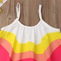 Rainbow sleeveless dress - with spaghetti strapsClothing