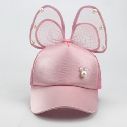 Kids baseball cap - snapback with bow / pearls / meshHats & caps
