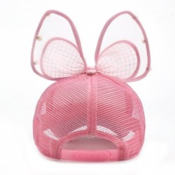 Kids baseball cap - snapback with bow / pearls / meshHats & caps
