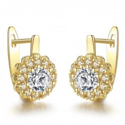 Crystal earrings - flower shapeEarrings