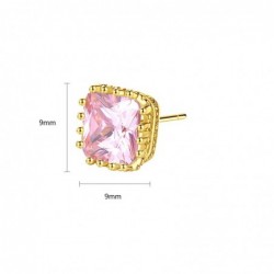 Small geometric crystal earringsEarrings