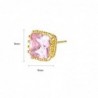 Small geometric crystal earringsEarrings