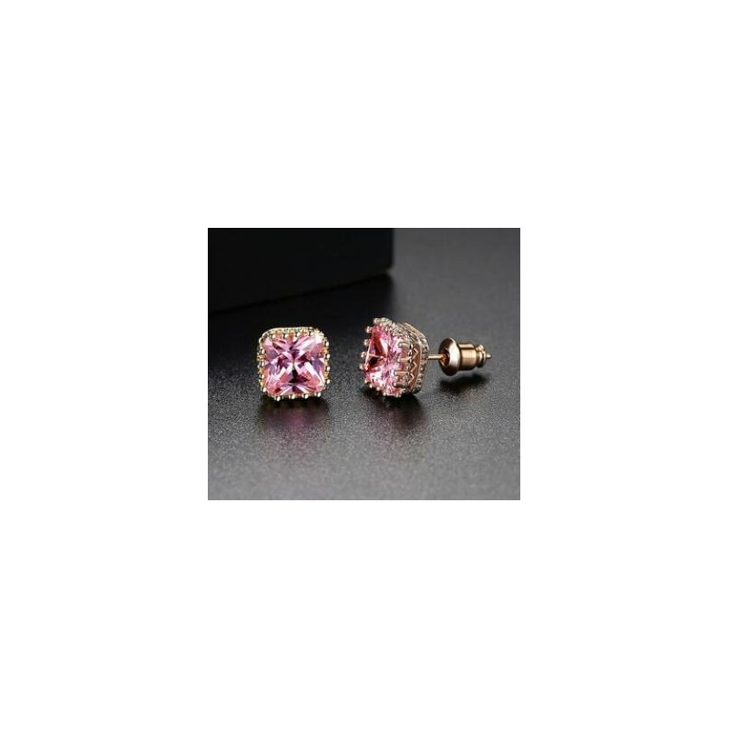 Small geometric crystal earringsEarrings