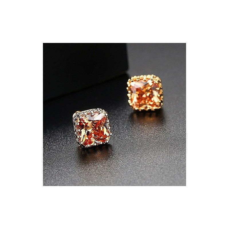 Small geometric crystal earringsEarrings