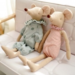 Mouse in pajamas - stuffed toy / dollCuddly toys