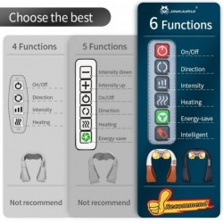 Electric massager - U-shaped pillow - infrared heating - full body massageMassage