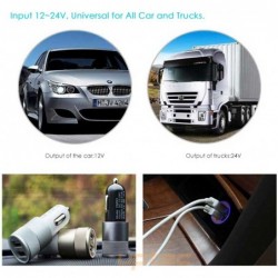 Universal phone car charger - dual USB - fast chargingInterior accessories